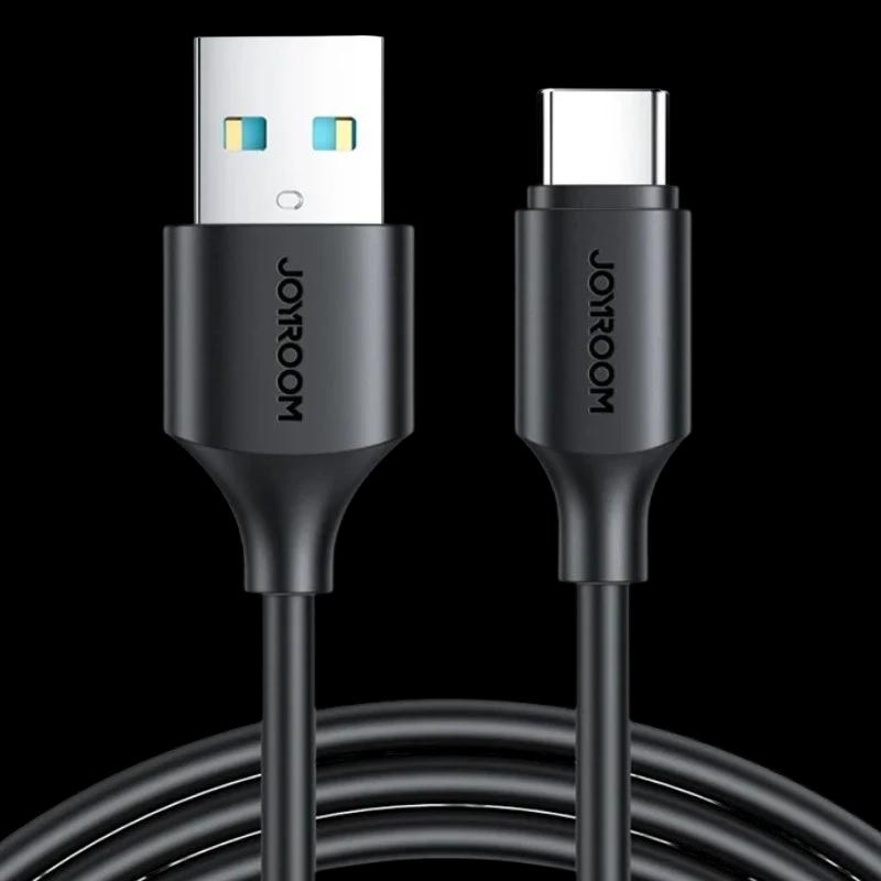 Joyroom Cable USB‑A a USB‑C 3 A 1 m, Negro
